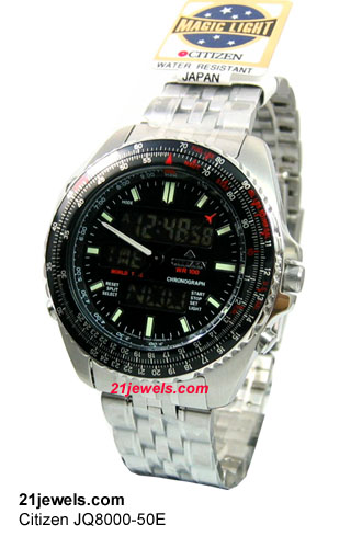 Citizen JQ8000-50E chronograph