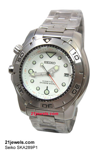 Seiko Kinetic divers watch