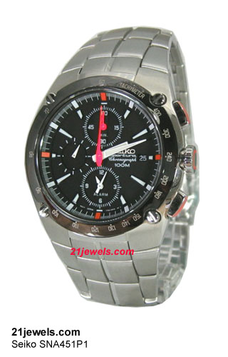 Seiko SNA451P alarm chronograph